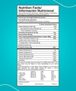 Smart-13lb tabla nutricional
