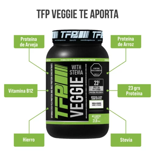 proteína tfp veggie 2lb