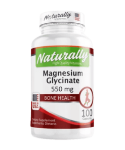 Glicinato de Magnesio 100 servicios Naturally
