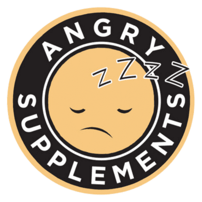 Angry Supplements Logo Sleepy