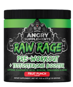Raw Rage Pre Workout Angry Supplements