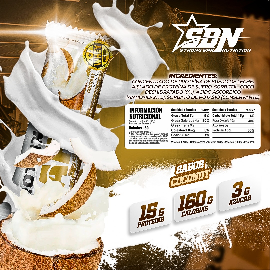 PROTEIN BAR COCO