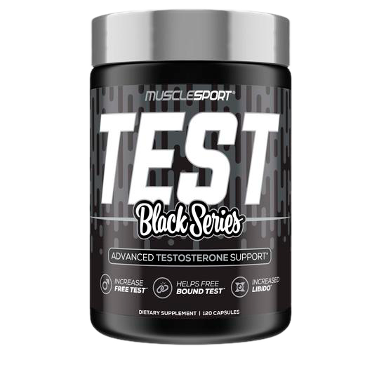 Test black 120 caps Musclesport