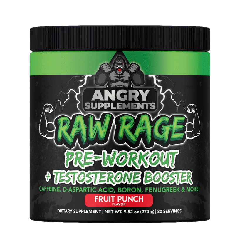 Raw Rage Pre Workout Angry Supplements
