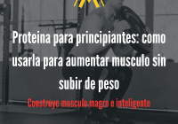 proteina para principiantes