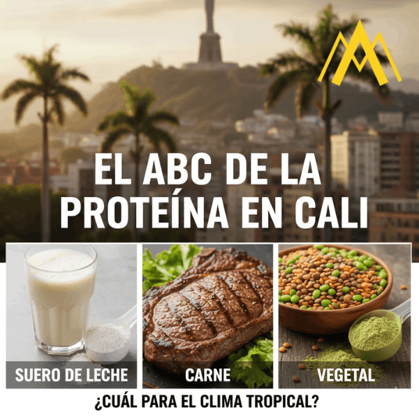 El ABC de la Proteína en Cali: ¿Suero de leche, carne o vegetal para el clima tropical?