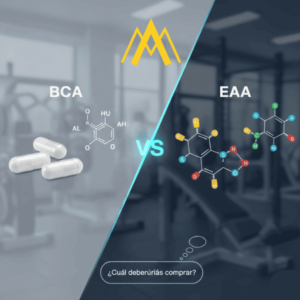 Aminoácidos EAA vs BCAA: ¿Cuál es la diferencia y cuál deberías comprar?