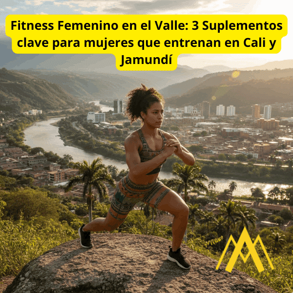Fitness Femenino en el Valle: 3 Suplementos clave para mujeres que entrenan en Cali y Jamundí