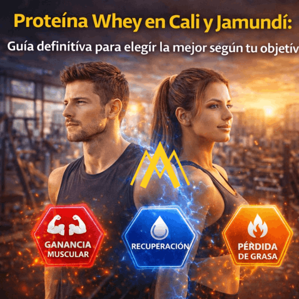 Proteína Whey en Cali y Jamundí: Guía definitiva para elegir la mejor según tu objetivo