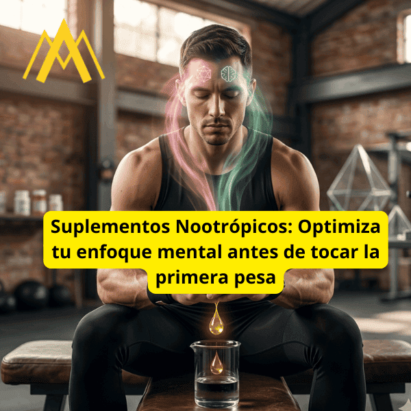Suplementos Nootrópicos: Optimiza tu enfoque mental antes de tocar la primera pesa